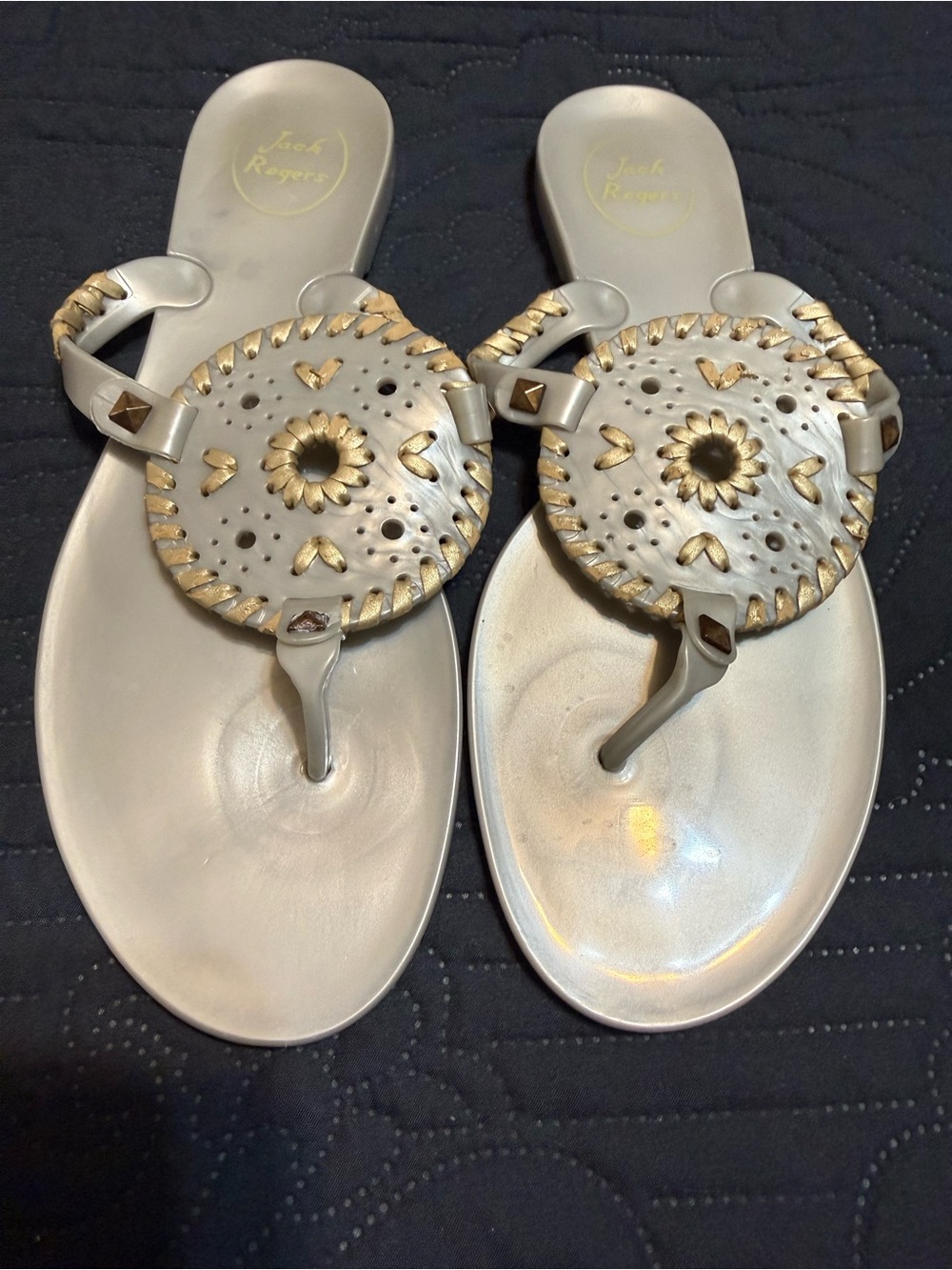 Jack Rogers jelly sandals Size 9